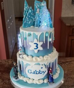 Winter Wonderland Princess Elsa Frozen Birthday Cake Topper Set 38 71XldgsQHZL