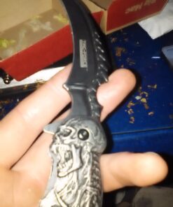 Tac-force Spring Assisted Open Skull Skeleton Claw Folding Blade Pocket Knife (Original Version) 17 71XlourwOsL