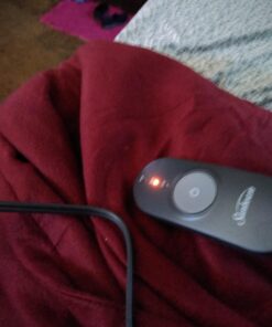 Sunbeam Royal Ultra Cabernet Heated Personal Throw / Blanket, Cozy-Warm, Adjustable Heat Settings 27 71XnG4ZzewL