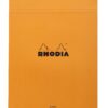 Rhodia Notepad, No18 A4, Plain - Orange, 8 1/4" x 11 3/4" (18000C) 9 71XnKkuW2SS