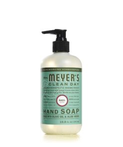 Mrs. Meyer's Hand Soap, Basil, 12.5 Fl Oz (Pack of 3) 12 71XnqedU12L