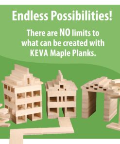 KEVA Maple 200 Plank Set 16 71Xo74NP8GL