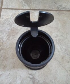 ToiletTree Products Toilet Brush with Lid - Sleek Toilet Bowl Brush and Holder - Toilet Scrubber Brush Set with Heavy-Weight Base - Lidded Toilet Bowl Cleaner Brush and Holder - Chrome Stainless Steel 41 71XoxRzs9L