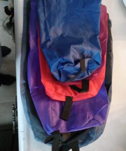 BeeGreen Stuff Sacks 6 Pack for Backpacking with Dust Flap Ditty Bags Bulk for Camping Gear Outdoor Products Gym Sport Travel Drawstring Bags Foldable Lightweight Grey,black,purple,red,wine Red,navy Blue 32 71Xp1byEDSL