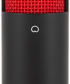 MXL TEMPO-KR Mac and PC Compatible USB 2.0 Powered Condenser Microphone - Black/Red
