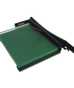 Alternative view of Premier 715 StackCut Heavy-Duty Trimmer, Green, Table Size 12-1/2" x 15", Permanent 1/2" Grid and Dual English and Metric Rulers