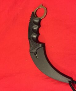 Vulcan Gear Tactical Hawkbill Karambit Knife with Sheath and Cord Silver blade 1. Silver 54 71Xq2OqeWtL