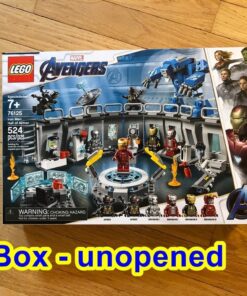 LEGO Marvel Avengers Iron Man Hall of Armor 76125 Building Kit, Tony Stark Iron Man Suit Action Figures (524 Pieces) Standard 36 71XqKRTU7L