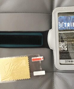 TRIBE Water Resistant Cell Phone Armband Case Running Holder for iPhone Pro Max Plus Mini SE (13/12/11/X/XS/XR/8/7/6/5) Galaxy S Ultra Plus Edge Note (21/20/10/9/8/7/6/5) Adjustable Strap & Key Pocket Grey S: iPhone Mini/8/7/6/5/4/3/SE/Galaxy Mini 43 71XqhlHa84L