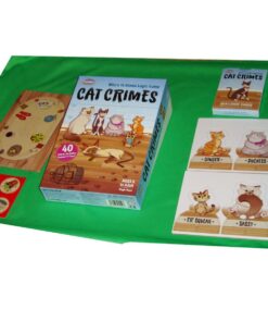 ThinkFun Cat Crimes Brain Game and Brainteaser, for Boys and Girls,1 player, Age 8 and Up - A Smart Game with a Fun Theme and Hilarious Artwork 61 71XrnP1oWZL