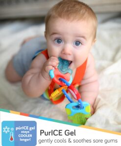 Alternative view of Nuby Ice Gel Teether Keys 1 Pack - Blue 1 Count (Pack of 1)