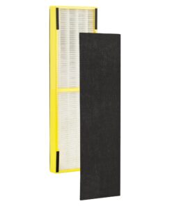 Germ Guardian Filter B HEPA Pure Genuine Air Purifier Replacement Filter, Removes 99.97% of Pollutants for AC4825, AC4300, AC4900, AC4825DLX, AC4850, CDAP4500, AP2200, Black/Yellow, FLT4825 FLT4825 HEPA PURE 30 71XsqSSloL