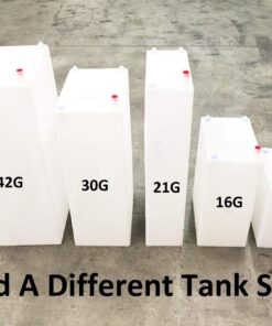 A.A 42 Gallon RV Fresh/Gray Water Tank 39" x 18" x 14" - BPA Free (42 Gallon) 9 71XtzI5DR L