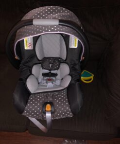Chicco Keyfit Infant Car Seat and Base with Car Seat, Lilla SuperCinch LATCH Installation 37 71XuIVUkojL