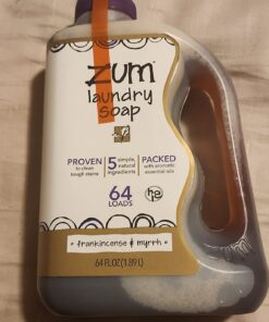 Indigo Wild Zum Clean Laundry Soap Frankincense Myrrh,64 fl oz 38 71XuQhLA1L