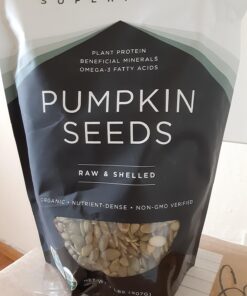 Terrasoul Superfoods Organic Pumpkin Seeds, 4 Lbs - Premium Quality, Fresh, Raw, Unsalted 2 Pound (Pack of 2) 19 71XvI3iBePL