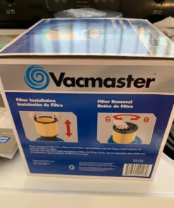 Vacmaster Standard Cartridge Filter & Retainer for Use With 5 to 16 Gallon Wet/Dry Vacs Standard Filter 19 71Xvs5RIOXL