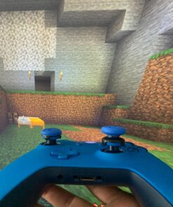 KontrolFreek FPS Freek Edge for Xbox One and Xbox Series X Controller | Performance Thumbsticks | 1 High-Rise Convex, 1 Low-Rise Convex | Blue 40 71XwOPfrCQL