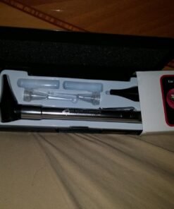 Third Generation Dr Mom Slimline Stainless LED Pocket Otoscope with Soft White Natural Hue Light Spectrum in Hard Travel Case Includes Lighted Ear Wax curettes 32 71Xwqe5hSXL