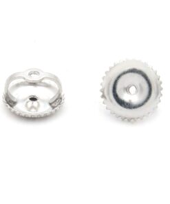 Dazzlingrock Collection Screw Back Earring Backs Only (Diameter 6.3 mm), 14K White Gold 7 71XwuDnbDzL