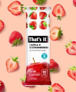 That's it. Variety Pack 100% Natural Real Fruit Bar, Best High Fiber Vegan, Gluten Free Healthy Snack, Paleo for Children & Adults, Non GMO No Added Sugar, No Preservatives Energy Food (12 Pack) 12 Count (Pack of 1) 18 71XwxyLLy8L