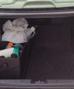 Honey-Can-Do SFT-01166 Soft Storage Chest, Black Folding Car Trunk Organizer 32 71XxKfwOBlL