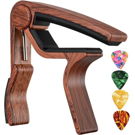 Guitar Capo for Acoustic Electric Guitar Ukulele Rosewood Capo