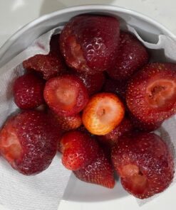 Chef'n Original Stem Gem Strawberry Huller, Red/Green - 43 71XyXMmmzLL