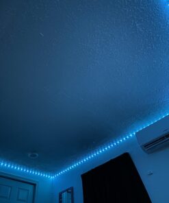 TJOY 100ft Bluetooth LED Strip Lights, Music Sync LED Lights Strip, RGB Color Changing LED Lights with Remote,Smart Phone APP Control, LED Lights for Bedroom,TV,Room DIY (APP+Remote +Mic) 42 71XyoXs7BVL