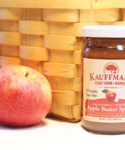 Kauffman's Fruit Farm Homemade Apple Butter Spread, Plain, 8.5 Oz. (Pack of 2) 8.5 Ounce (Pack of 2) 10 71XziQ3KISL
