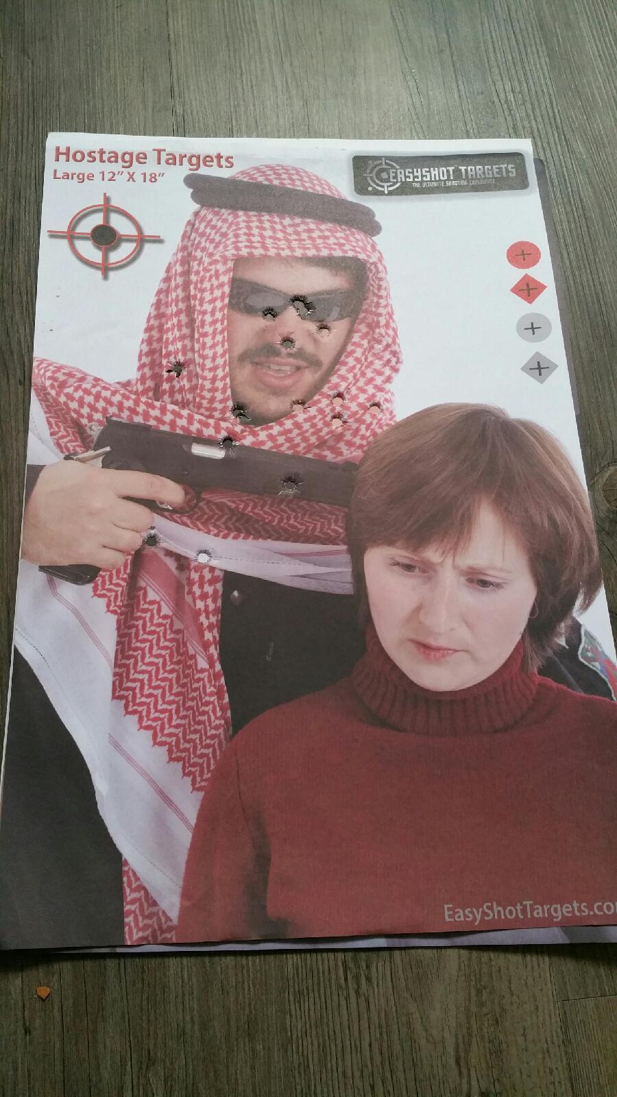 12" X 18" Hostage Targets for Shooting Featuring Photo-Realistic Designs | Bad Guy Paper Targets | Ideal for Law Enforcement Training 40 Pack Hostage 10 Of Each 10 12" X 18" Hostage Targets for Shooting Featuring Photo-Realistic Designs | Bad Guy Paper Targets | Ideal for Law Enforcement Training 40 Pack Hostage 10 Of Each - Image 10