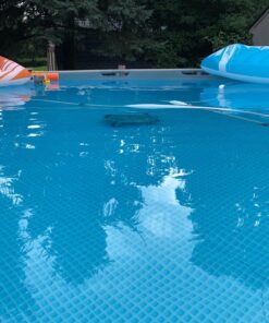 Intex Recreation Corp 28001E Intex Auto Pool Cleaner, 1 Pack, Grey Above Ground 55 71Xzm UVX2L