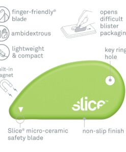 Slice Ceramic Blade Mini Safety Cutter Single Cutter 23 71Y qk0RboL
