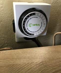 BN-LINK Heavy Duty Mechanical 24 Hour Timer Dual Outlet 3-Prong Accurate Indoor for Lamps Fans Christmas Lights White AC 1875W 1/2 HP, UL Listed U2 44 71Y0IwW6RL