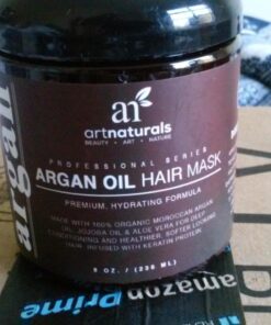 Artnaturals Argan Hair Mask Conditioner - (8 Oz/226g) - Deep Conditioning Treatment - Organic Jojoba Oil, Aloe Vera & Keratin - Repair Dry, Damaged, Color Treated, Natural Hair Growth - Sulfate Free 45 71Y1L51HL4L