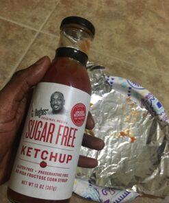 G Hughes Sugar Free Ketchup - Gluten Free, Preservation Free, Low Carb Ketchup, No Sugar Added Ketchup, Keto Condiments - 13 Oz (3-Pack) 29 71Y1ilcRLPL