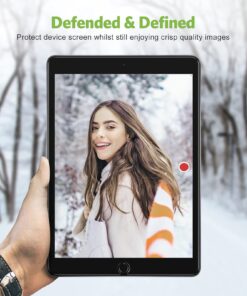 apiker 2 Pack Screen Protector for iPad 9th 8th 7th Generation 10.2 Inch, Tempered Glass for iPad 9 8 7 (2021/2020/2019) 28 71Y22nPZQOS