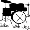 Stickin' with Jesus Vinyl Wall Art, Drummer, Drum Set Decal 40 71Y234VcOLL