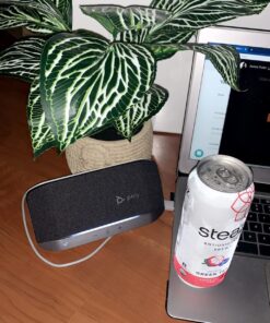 Poly Sync 20+ Personal Portable Bluetooth Smart Speakerphone (Plantronics) - USB-A UC Bluetooth Adapter - Connect Wirelessly to PC/Mac/Cell Phone - Works w/Teams, Zoom, & More - Amazon Exclusive 2021 Version (USB-A Only) Standard 40 71Y2CkJzcHL