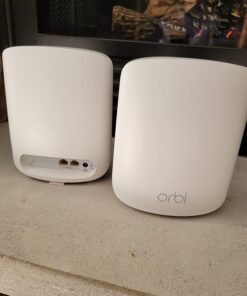 NETGEAR Orbi Whole Home Tri-Band Mesh WiFi 6 System (RBK653) – Router with 2 Satellite Extenders, Coverage Up to 6,000 Square Feet, 40 Devices, AX3000 (Up to 3Gbps) AX3000 | 3-Pack 56 71Y311VY6ML