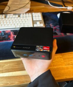 Beelink SER5 Versatile Mini PC, AMD Ryzen 5 5560U(up to 4.0GHz) 6C/12T, Mini Computer 16GB DDR4 RAM 500GB NVME SSD, Mini Desktop Computer 4K@60Hz Triple Screen Display WiFi6 BT5.2 SER5 16G/500G/5560U 30 71Y3Gu8cML