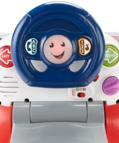Fisher-Price Laugh & Learn 3-In-1 Smart Car, Baby Walker & Toddler Ride-On Toy with Smart Stages Learning Content for Ages 9+ Months Standard 33 71Y3HAczAHL