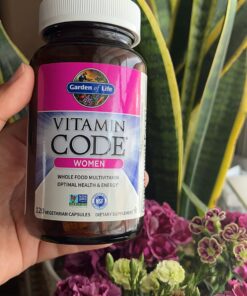 Garden of Life Multivitamin for Women, Vitamin Code Women's Multi, Whole Food Womens Multi, Vitamins, Iron, Folate not Folic Acid & Probiotics for Womens Energy, Vegetarian Supplements, 120 Capsules 120 Count (Pack of 1) 39 71Y3OPnBWuL 1