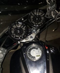 BOSS Audio Systems MRWT40 ATV UTV Marine Weatherproof Waketower System - 4 Inch Stereo Speakers, Full Range, 2 Way, Tweeters, IPX5 Rated, Sold in Pairs, Wake Tower For Boat 4 inch Speakers Black 400W 38 71Y3vVbsFSL