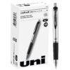 Uniball Signo 207 Impact RT Retractable Gel Pen, 12 Black Pens, 1.0mm Bold Point Gel Pens| Office Supplies by Uni-ball like Ink Pens, Colored Pens, Fine Point, Smooth Writing Pens, Ballpoint Pens 36 71Y478pJuIL