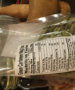 Spicy World Green Cardamom Pods 3.5 Oz - As Seen on Tik Tok - Premium Quality Whole Green Cardamom Pods | Vegan | Large | Aromatic Cardamon 3.5 Ounce (Pack of 1) 30 71Y4LJmMuL