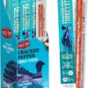 Field Trip Turkey Jerky Sticks, Gluten Free, Healthy Snacks, All Natural Keto and Paleo-Friendly Meat Sticks with No Nitrates, Low Calorie, High Protein Snacks, 1oz, 24 Pack, Cracked Pepper