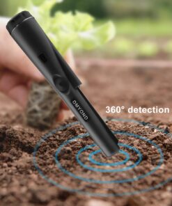 Dmyond Metal Detector Pinpointer, Professional Waterproof Handheld Pin Pointer Wand, Search Treasure Pinpointing Finder Probe with 9V Battery for Adults, Kids - Black 17 71Y4RG677tS