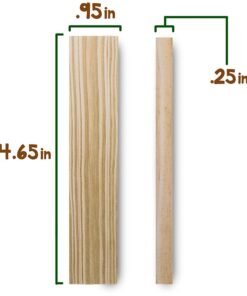 Imagination Generation Constructables! Pine Wood Building Planks, 150 Pieces - Educational Tinker Toys for Kids & Teens - STEM Stacking Blocks for Boys & Girls - Wooden Playset for Learning 17 71Y4SGVGy3L 1