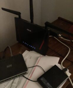 ASUS AC2900 WiFi Gaming Router (RT-AC86U) - Dual Band Gigabit Wireless Internet Router, WTFast Game Accelerator, Streaming, AiMesh Compatible, Included Lifetime Internet Security, Adaptive QoS 29 71Y4fiOANhL